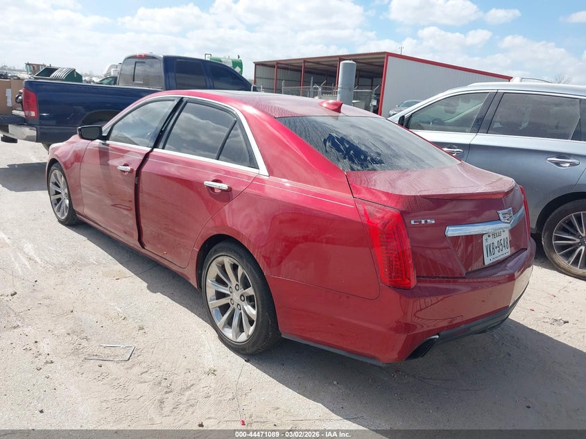 Vin: 1g6ar5sx9h0121190, lot: 44967766, cadillac cts luxury 20173