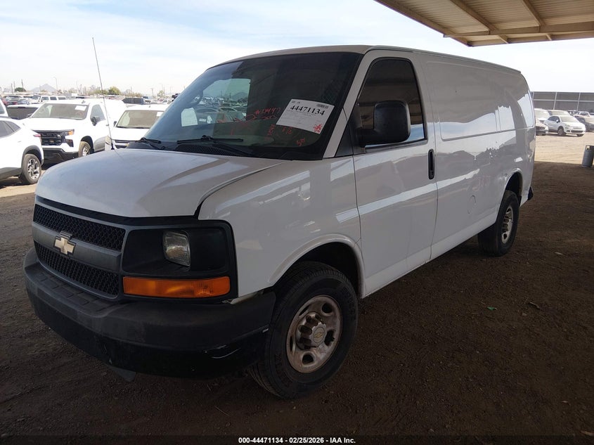 Vin: 1gcwgfca1d1183244, lot: 44967811, chevrolet express 2500 work van 20132