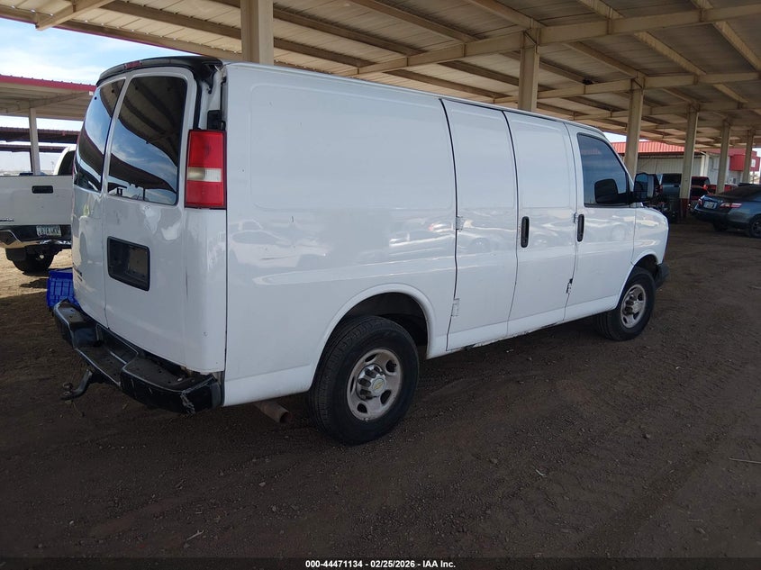 Vin: 1gcwgfca1d1183244, lot: 44967811, chevrolet express 2500 work van 20134