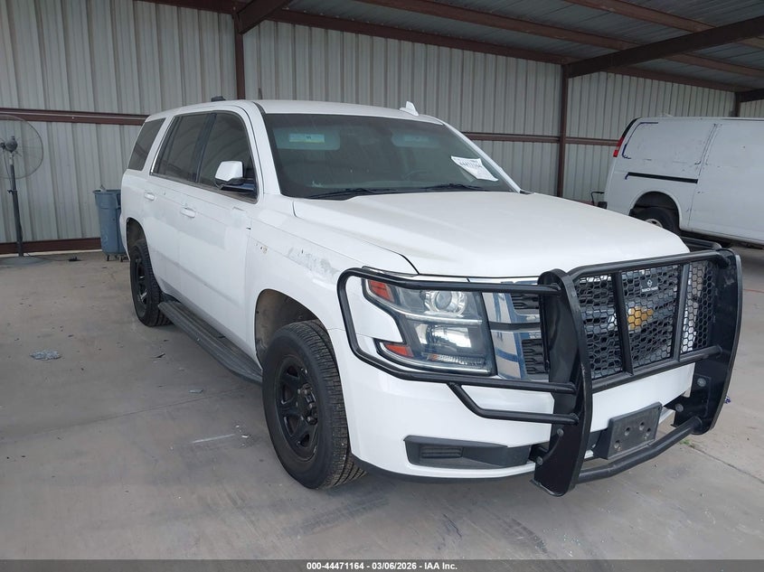 1GNSKDEC4JR292821 2018 Chevrolet Tahoe Commercial Fleet auction photo 1