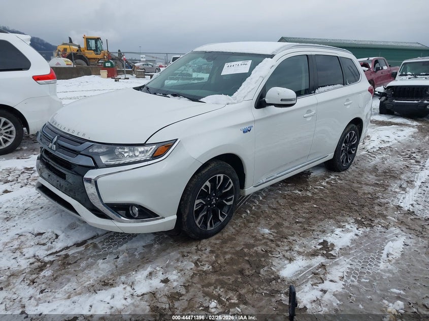 Vin: ja4j24a52jz030415, lot: 44968073, mitsubishi outlander phev sel 20182