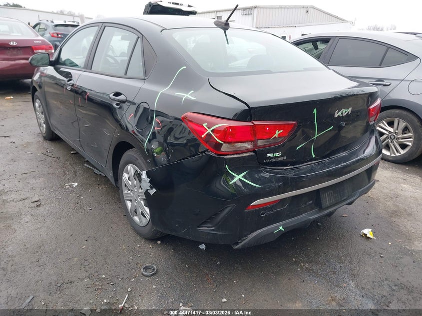 2023 Kia Rio Lx VIN: 3KPA24AD4PE565747 Lot: 44471417