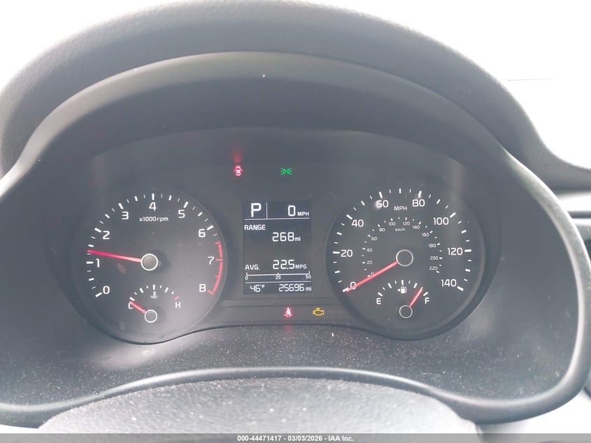 2023 Kia Rio Lx VIN: 3KPA24AD4PE565747 Lot: 44471417