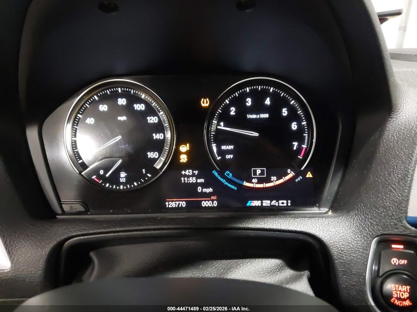 2018 BMW M240I xDrive VIN: WBA2J7C50JVD60850 Lot: 44471489