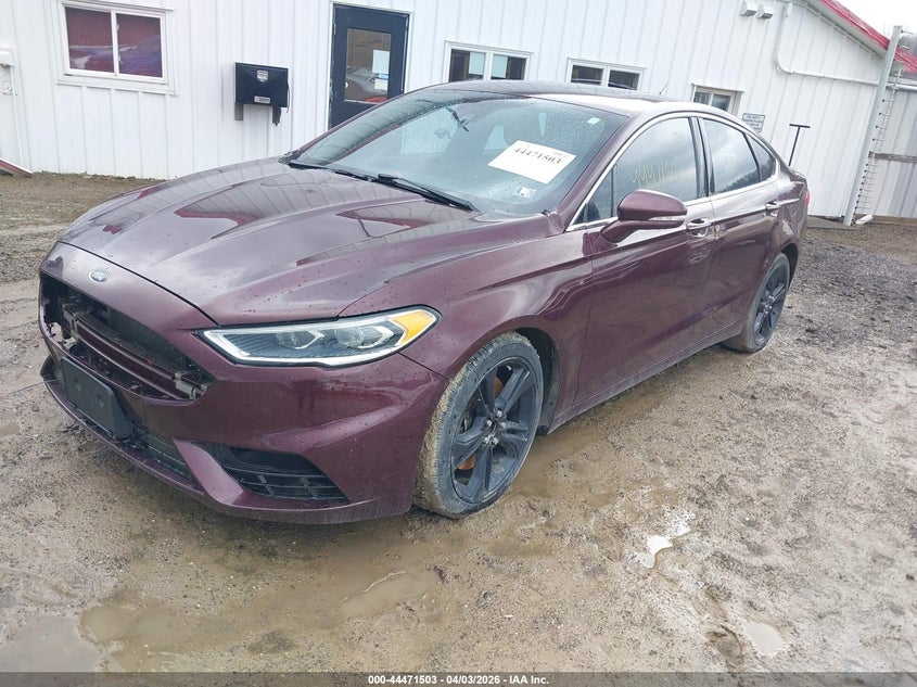 Vin: 3fa6p0vp5hr250931, lot: 44968180, ford fusion sport 20172