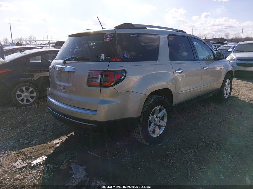 Vin: 1gkkrpkd6ej197611, lot: 44968203, gmc acadia sle-2 20144
