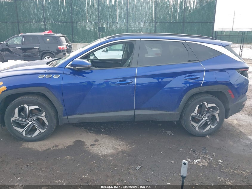 VIN 5NMJECAE7NH122816 2022 HYUNDAI TUCSON LIMITED