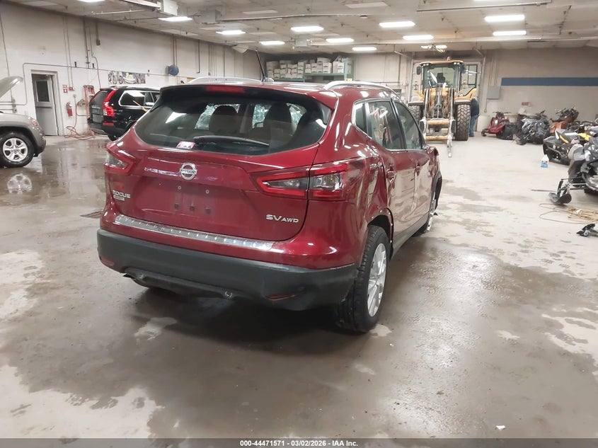 2022 Nissan Rogue Sport Sv Awd Xtronic Cvt