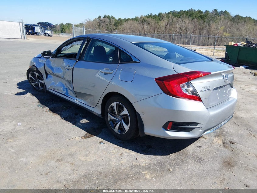 VIN 19XFC2F60KE016461 2019 HONDA CIVIC LX