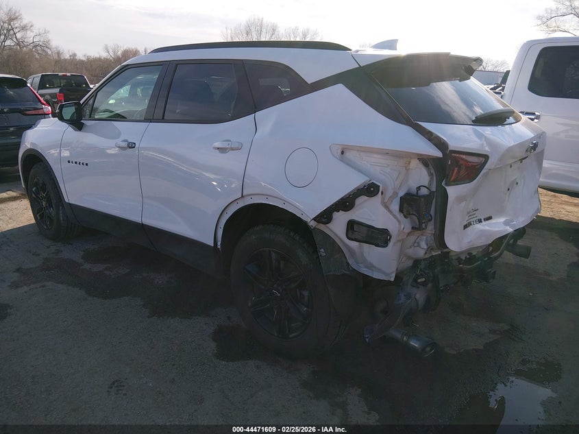 2022 CHEVROLET BLAZER 2.0L I-4 DI, DOHC, V(VIN: 3GNKBJR40NS139065