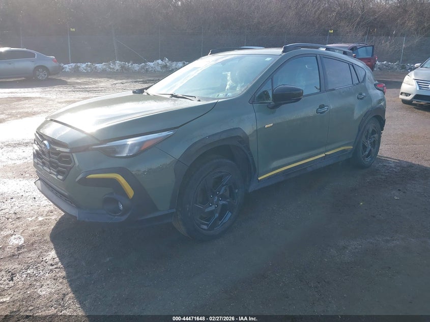 2024 SUBARU CROSSTREK 2.5L H-4 DI, DOHC, V(VIN: 4S4GUHF67R3723364