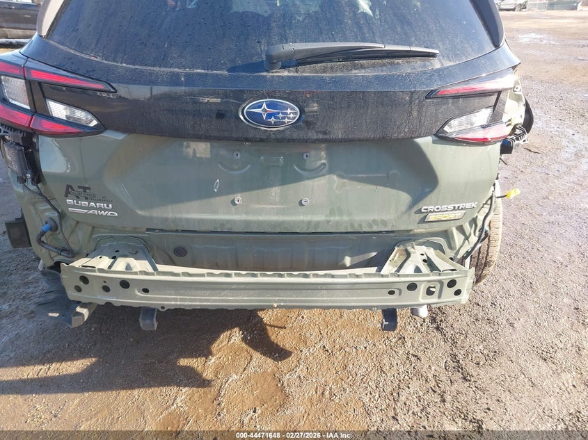 2024 SUBARU CROSSTREK 2.5L H-4 DI, DOHC, V(VIN: 4S4GUHF67R3723364