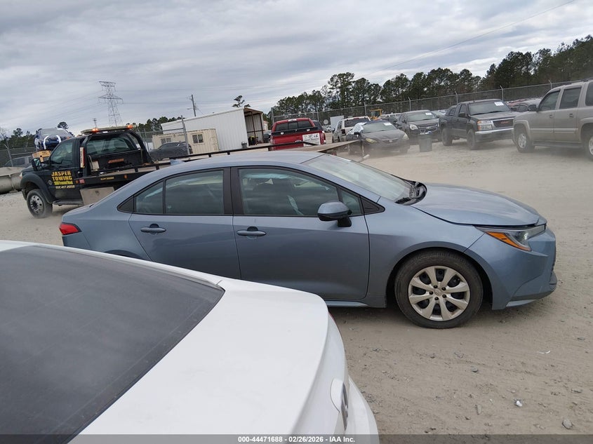 2023 Toyota Corolla 2.0 Le Blue Lot 111044471688 Vin 5YFB4MDE4PP044321