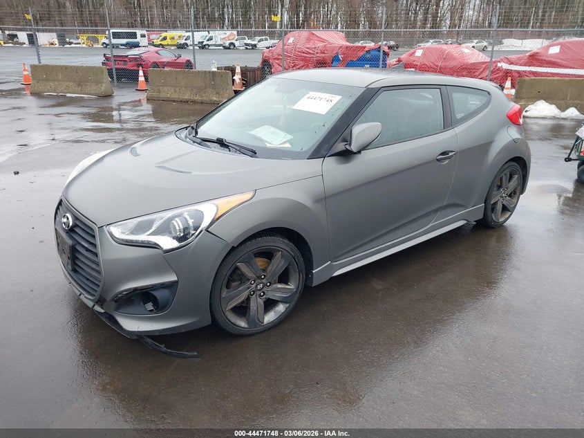 2014 Hyundai Veloster Turbo W/Blue