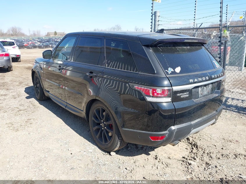 2016 Land Rover Range Rover Sport 5.0L V8 Supercharged/5.0L V8 Supercharged Dynamic