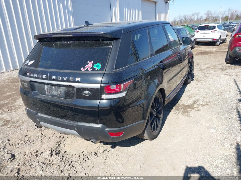 2016 Land Rover Range Rover Sport 5.0L V8 Supercharged/5.0L V8 Supercharged Dynamic
