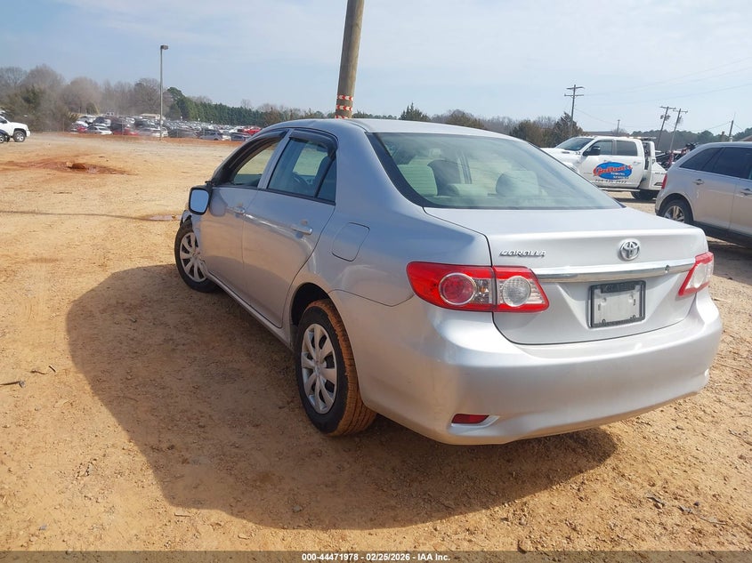 2012 Toyota Corolla 1.8 Silver Lot 111044471978 Vin 2T1BU4EE1CC875784