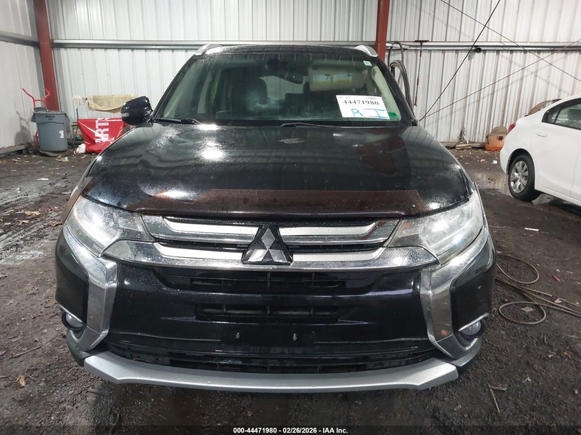 2017 Mitsubishi Outlander 2.4 Se/Sel black Lot 111044471980 Vin JA4AD3A33HZ012079
