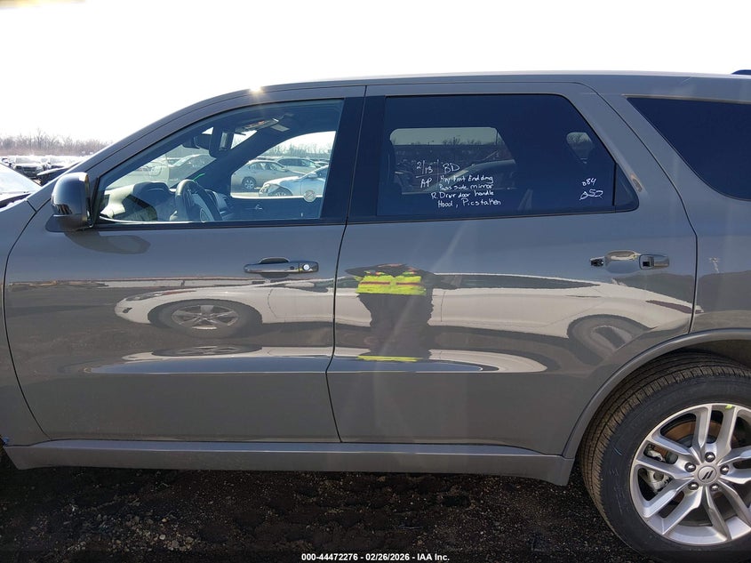 1C4RDJDG6TC212204 2026 Dodge Durango 3.6 Gt Awd grey
