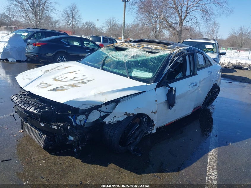 2022 Hyundai Elantra N KMHLW4AK7NU008613 photo 1