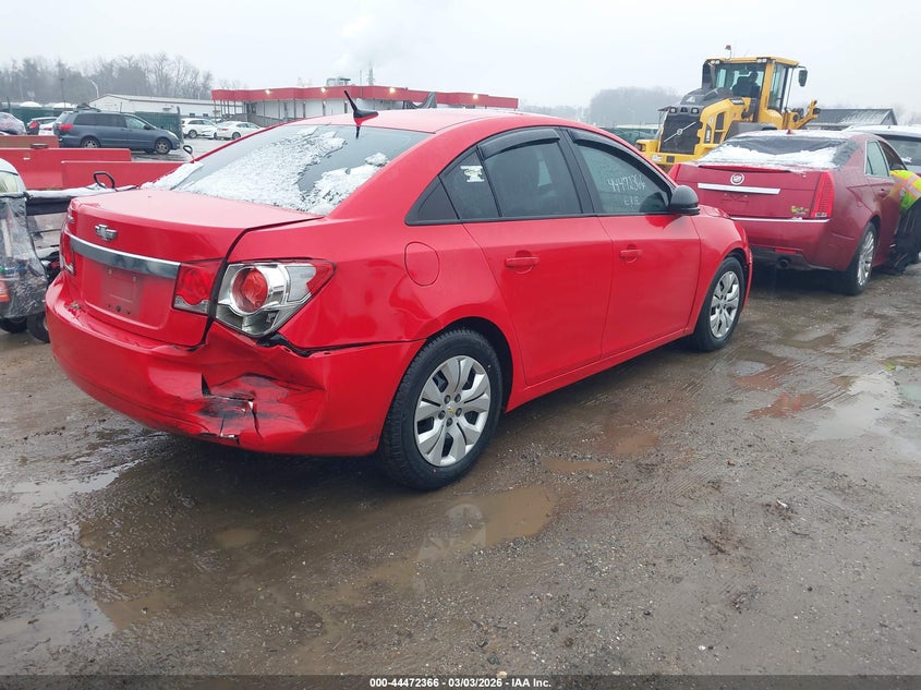 2014 Chevrolet Cruze Ls Manual