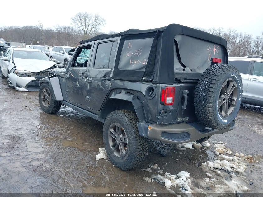 2016 Jeep Wrangler Unlimited 75Th Anniversary