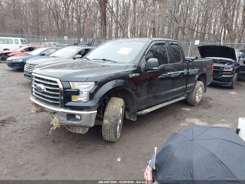Vin: 1ftfx1ef6gfb09739, lot: 44969177, ford f-150 xlt 20162