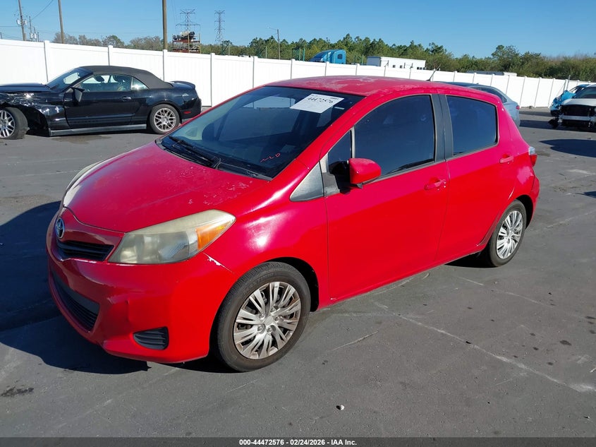 2012 Toyota Yaris Le