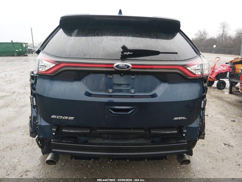 2017 Ford Edge Sel VIN: 2FMPK3J86HBB95834 Lot: 44472603