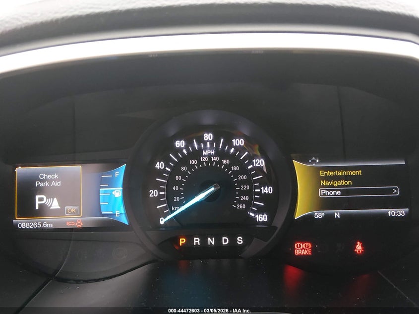 2017 Ford Edge Sel VIN: 2FMPK3J86HBB95834 Lot: 44472603