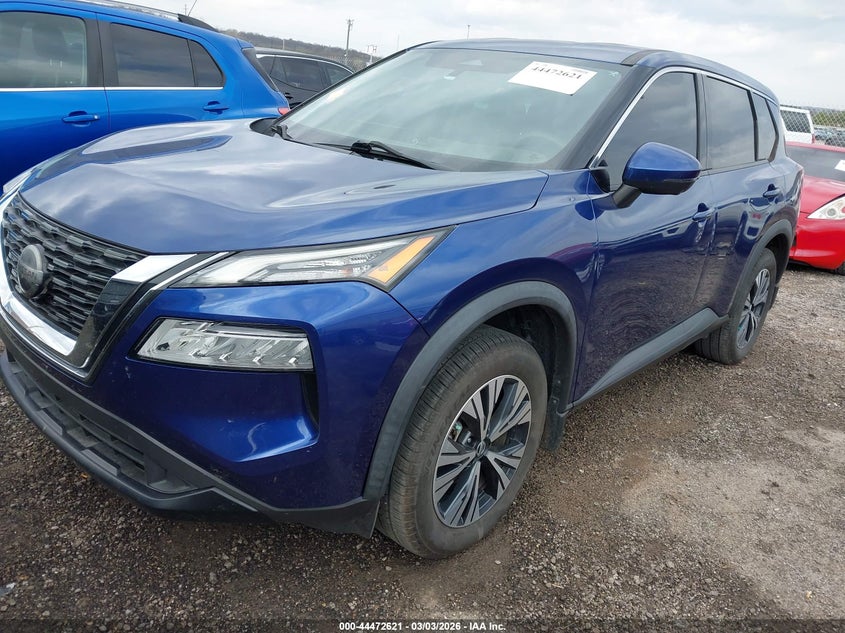 VIN 5N1AT3BA5MC739190 2021 NISSAN ROGUE SV FWD