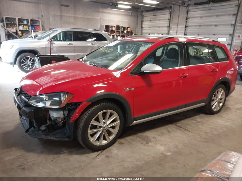 2017 Volkswagen Golf Alltrack Tsi S/Tsi Se/Tsi Sel
