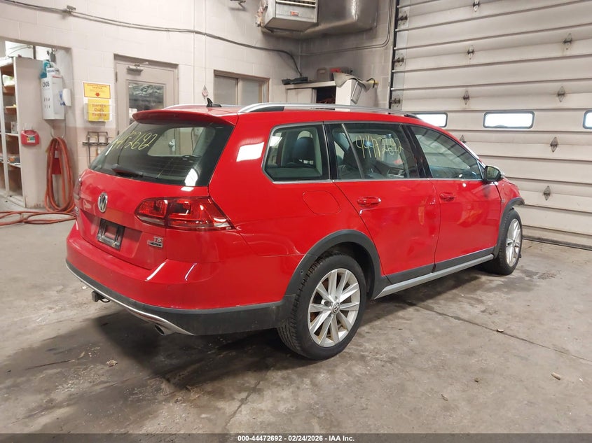 2017 Volkswagen Golf Alltrack Tsi S/Tsi Se/Tsi Sel