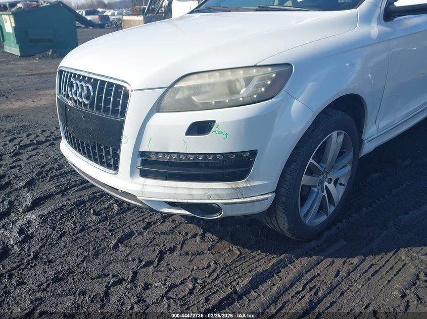 2012 Audi Q7 3.0 3.0 Tdi Premium white Lot 111044472736 Vin WA1LMAFE7CD006900