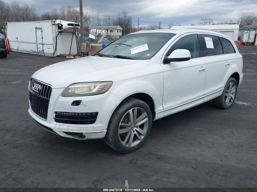 Vin: wa1lmafe7cd006900, lot: 44969413, audi q7 3.0 tdi premium 20122
