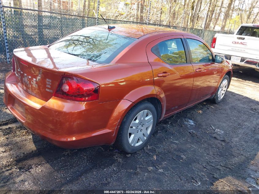 2012 Dodge Avenger Se