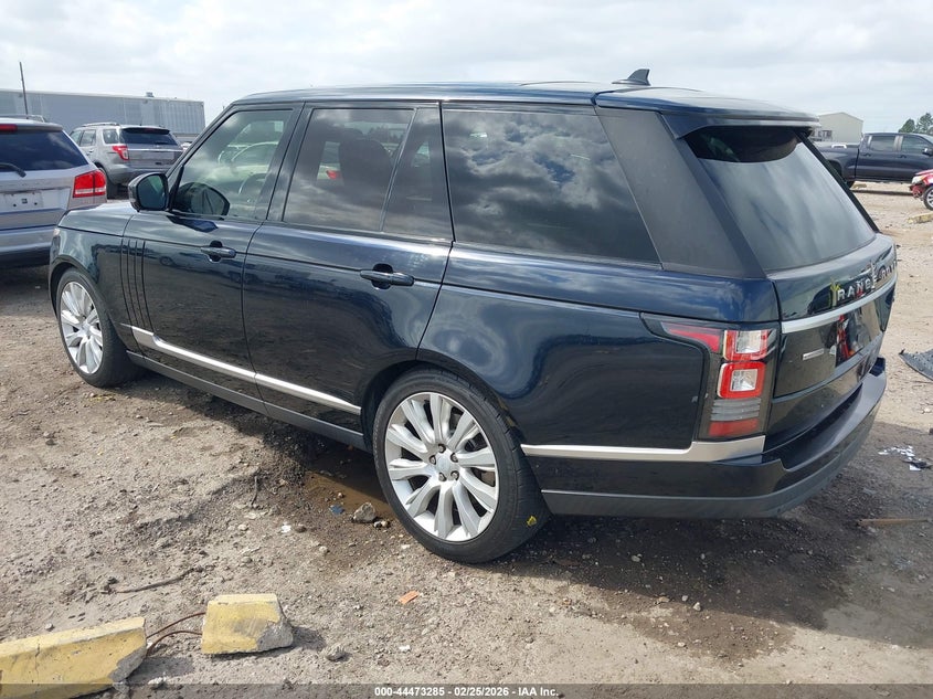 2016 Land Rover Range Rover 5.0L V8 Supercharged