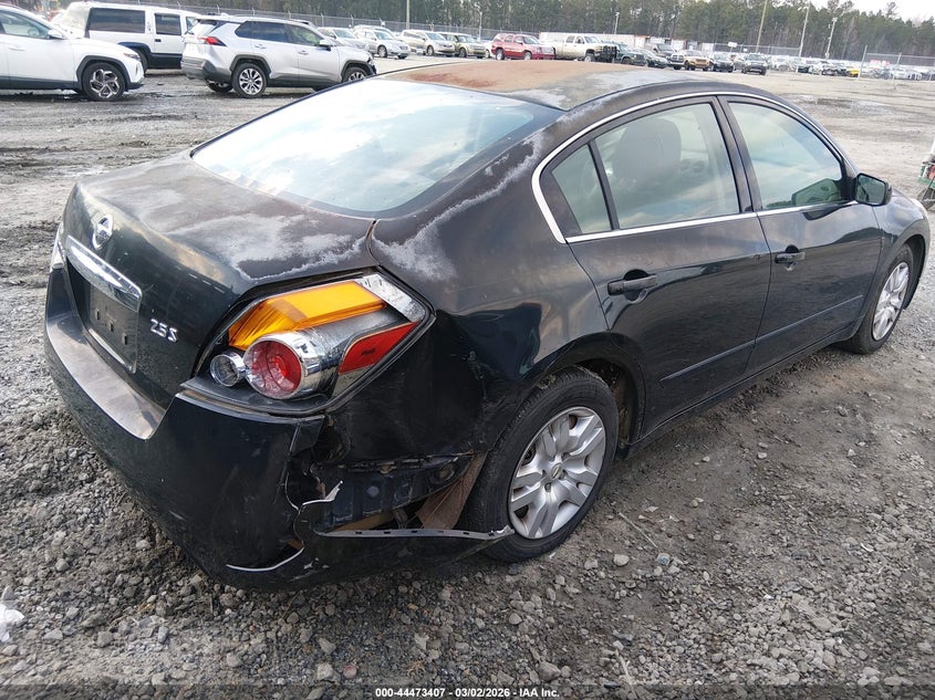 2012 Nissan Altima 2.5 2.5 S black Lot 111044473407 Vin 1N4AL2AP4CC228384