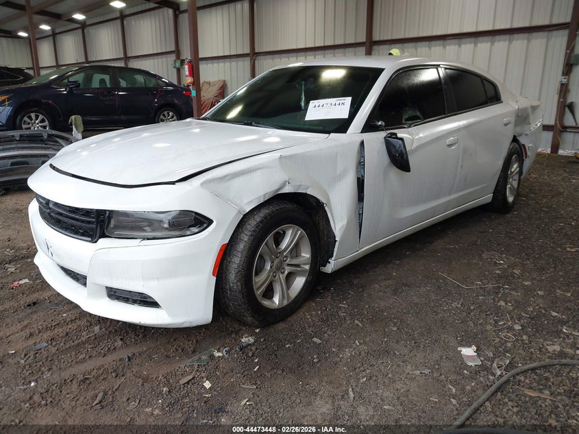 Vin: 2c3cdxbg2ph623814, lot: 44970125, dodge charger sxt 20232