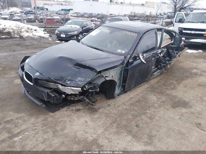 2014 BMW 3er 2.0 328I xDrive blue Lot 111044473449 Vin WBA3B5C57EP543322