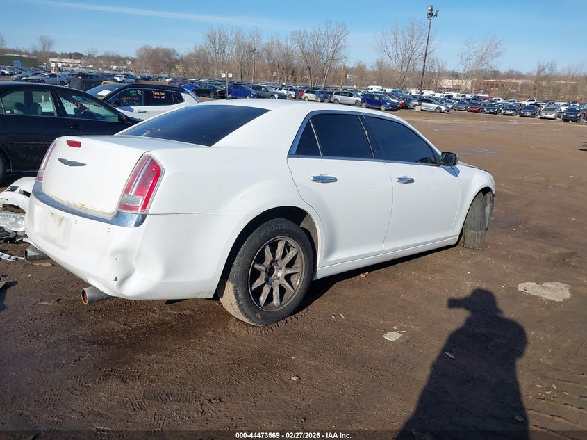 Vin: 2c3ca6ctxbh581044, lot: 44970246, chrysler 300c 20114