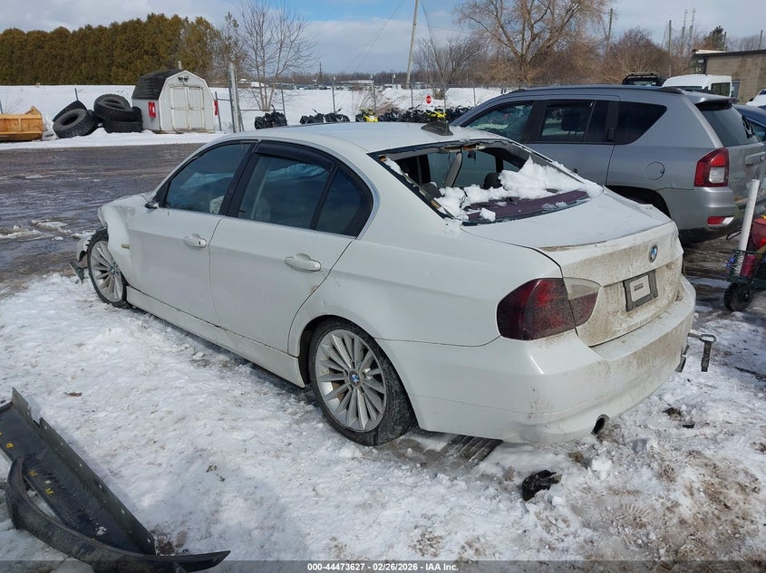2007 BMW 3ER SEDAN 3.0L I-6 DI, DOHC, VVT, TURBO, 300HP