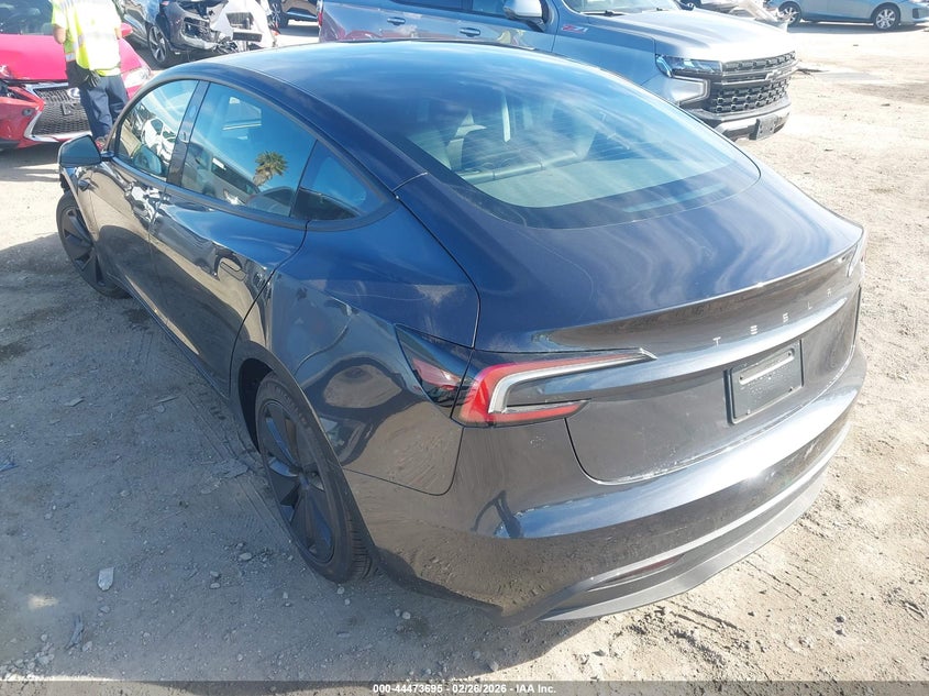 5YJ3E1EA2SF998887 2025 Tesla Model 3 Long Range Rear-Wheel Drive Standard Rear-Wheel Drive grey