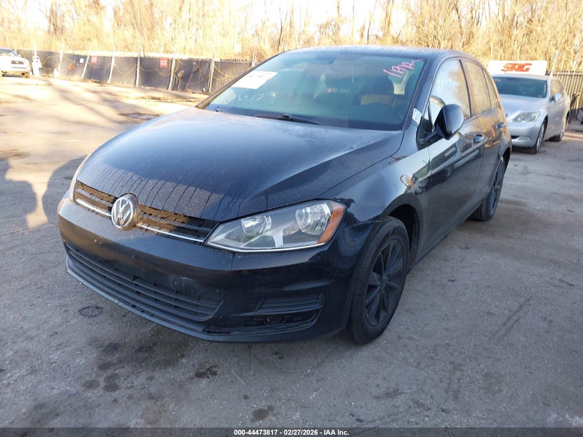 2017 Volkswagen Golf Tsi S 4-Door/Tsi Se 4-Door/Tsi Sel 4-Door/Tsi Wolfsburg Edition 4-Door