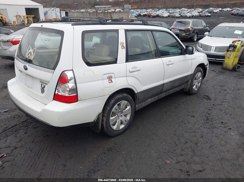 2008 Subaru Forester 2.5X