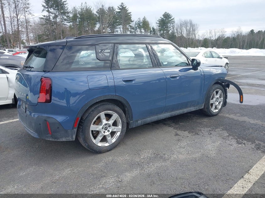2025 Mini Man Se All4 Blue Lot 111044474020 Vin WMZ53GA00S7R63687