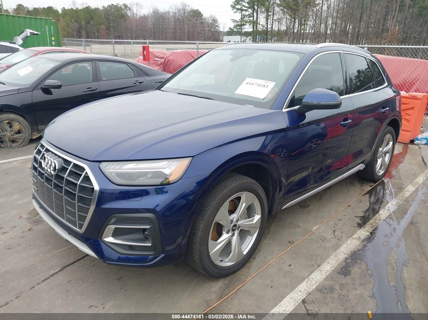 2021 Audi Q5 Prestige 45 Tfsi Quattro S Tronic