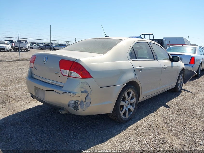 Vin: 3mehm0jg5ar645357, lot: 44970995, mercury milan premier 20104