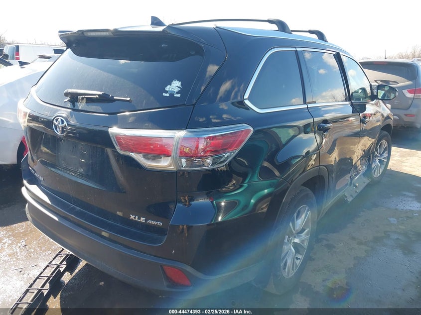 2015 Toyota Highlander Xle V6