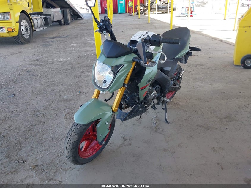2023 Kawasaki Kawasaki Br125 J green Lot 111044474507 Vin JKABRRJ14PDA26367